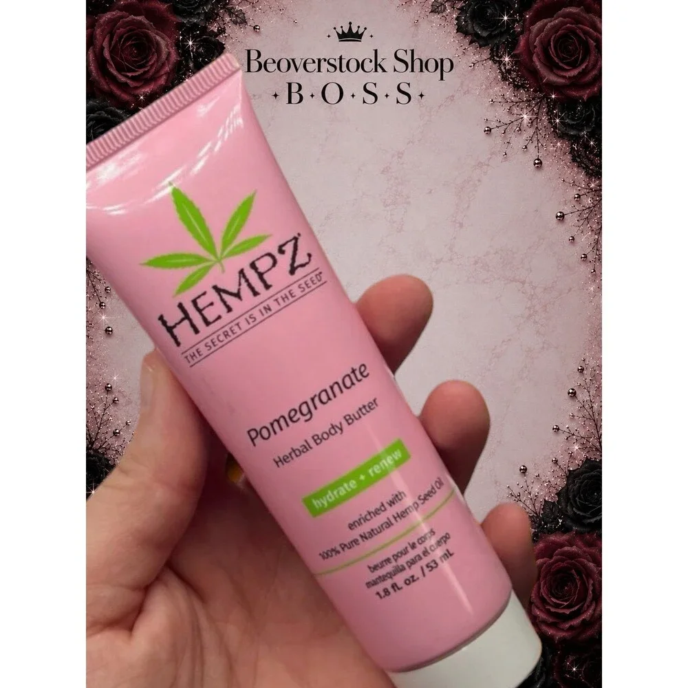 New Hempz Pomegranate Herbal Body Butter 1.8 oz / 53 mL